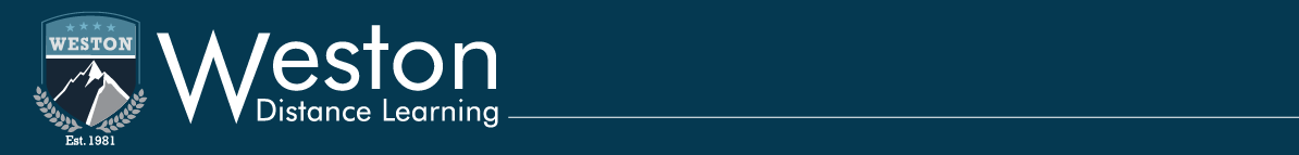 Weston Distance Learning